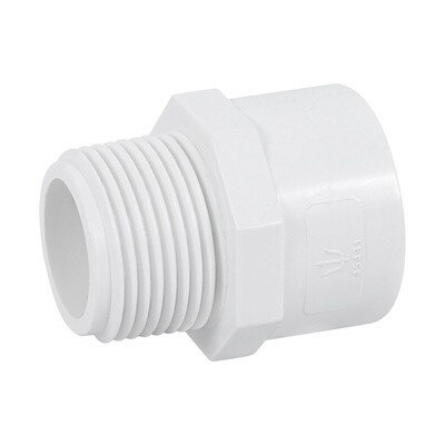 ADAPTADOR MACHO  DE HCO DE 1" TRUPER 45431