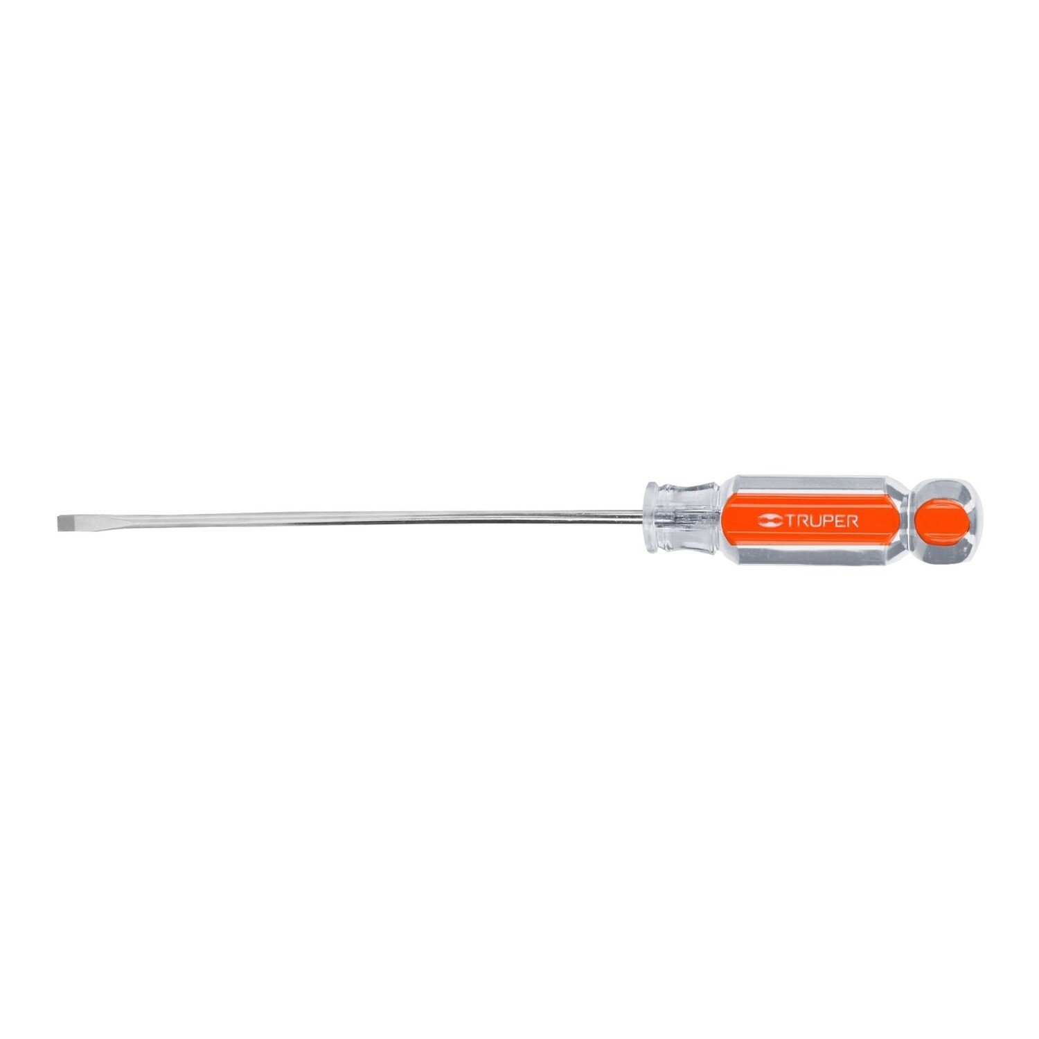 Desarmador cabinet 1/8 x 5 mango de acetato, Truper COD 14020