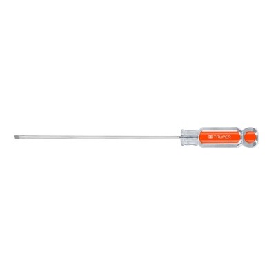 DESARMADOR CABINETE 1/8X6 MANGO ACETATO,TRUPER 14023