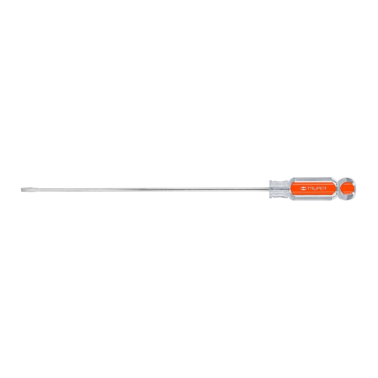 DESARMADOR CABINETE 1/8X8 MANGO ACETATO,TRUPER 14026