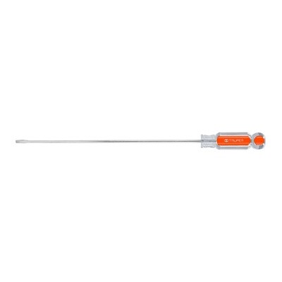 DESARMADOR CABINETE 1/8X8 MANGO ACETATO,TRUPER 14026