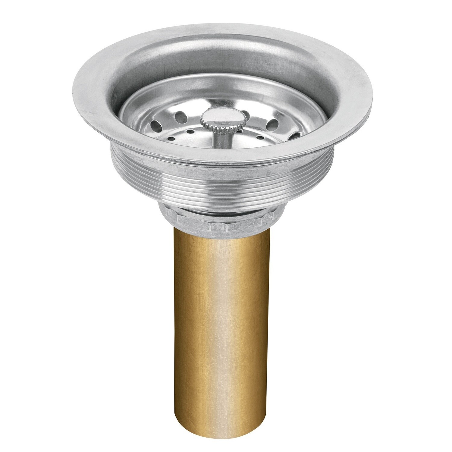 Contracanasta 3-1/2 inoxidable, tubo laton, Foset COD 49352