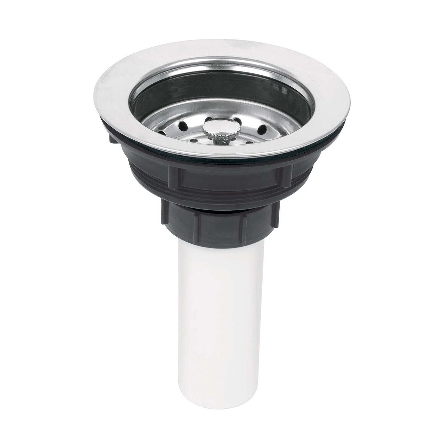 Contracanasta 3-1/2 inox, tubo plastico, Foset COD 49353
