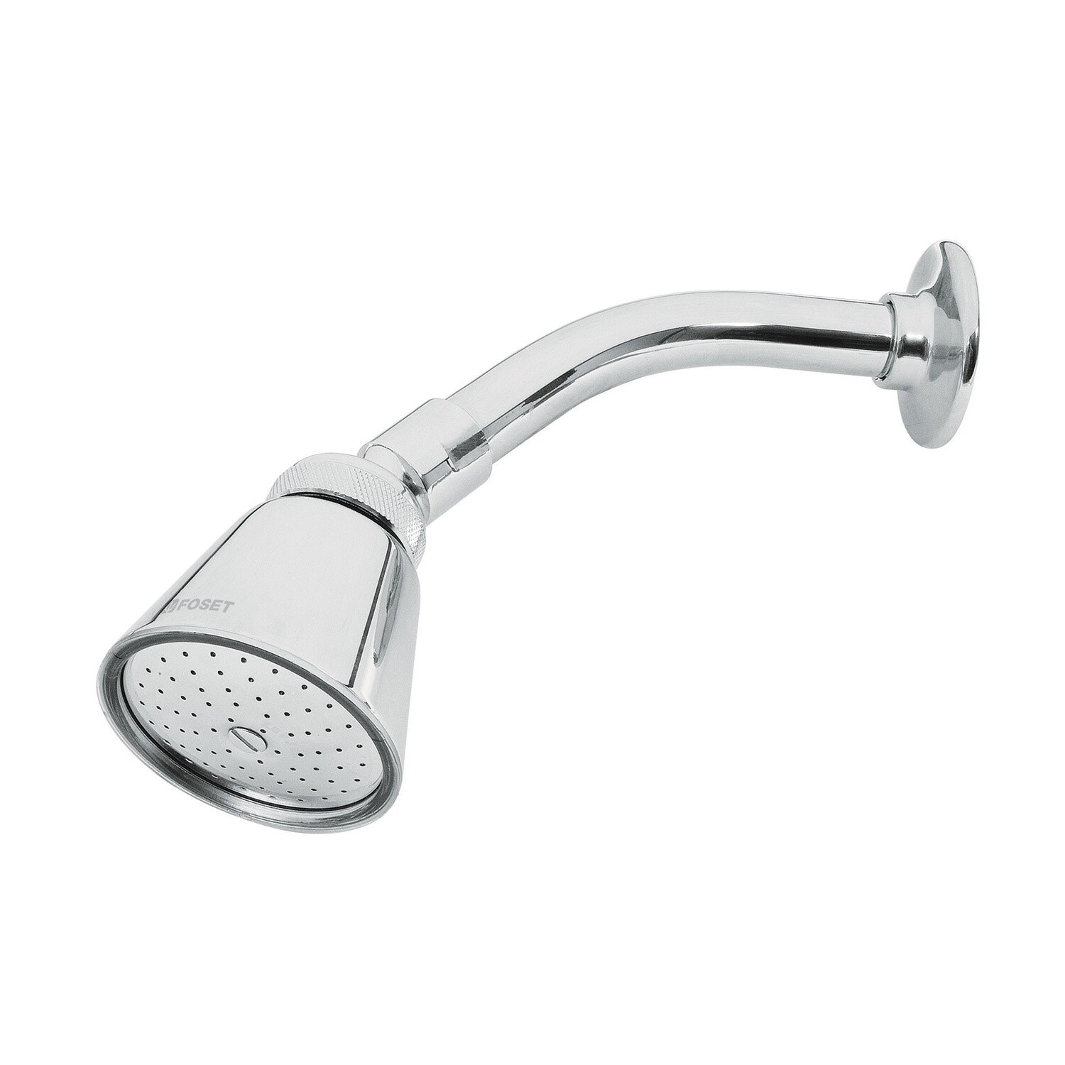 REGADERA REDONDA 2-3/4" EN LATON, CHORRO FIJO FOSET 49460