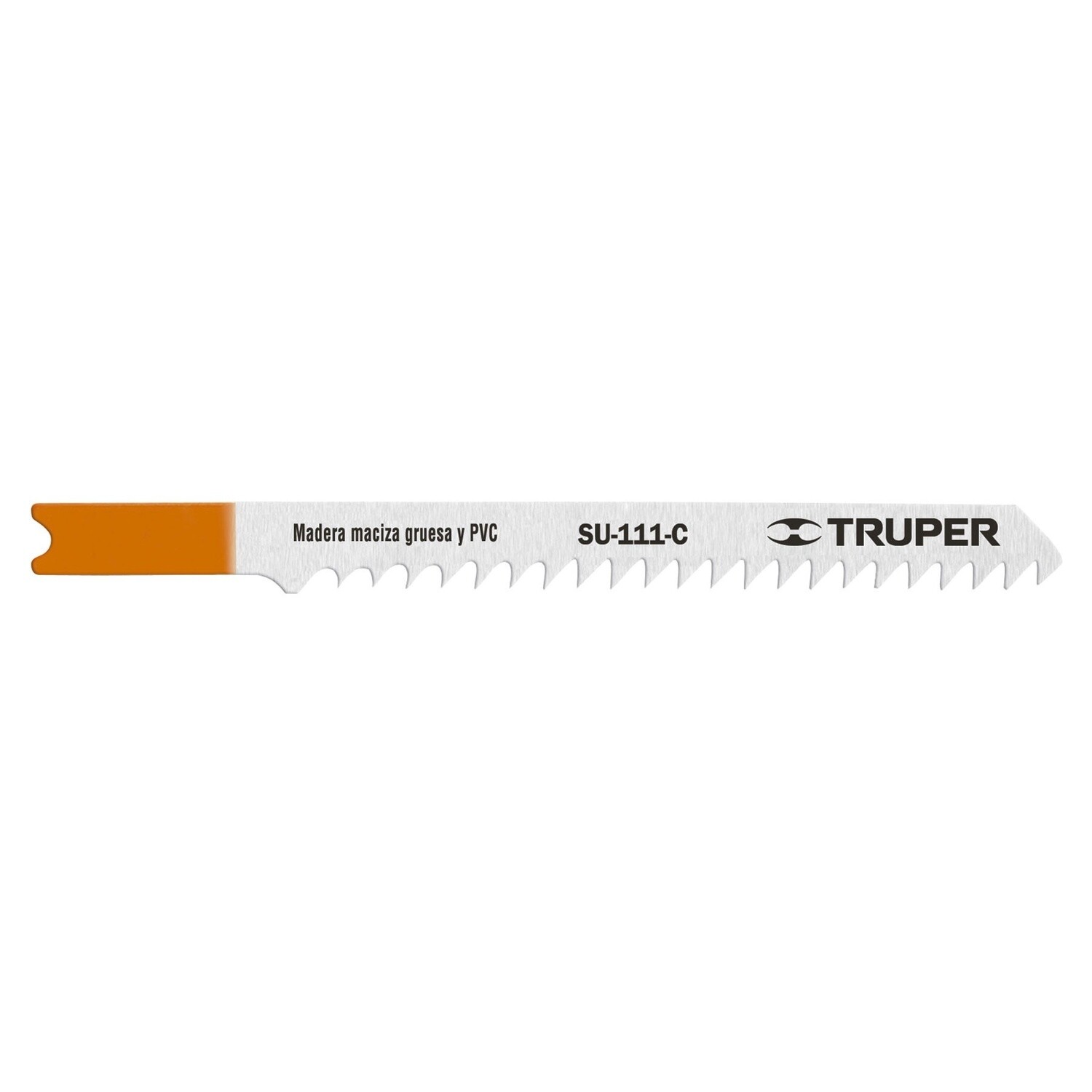 Blister con 5 seguetas 8 DPP zanco U corte recto madera COD 18137