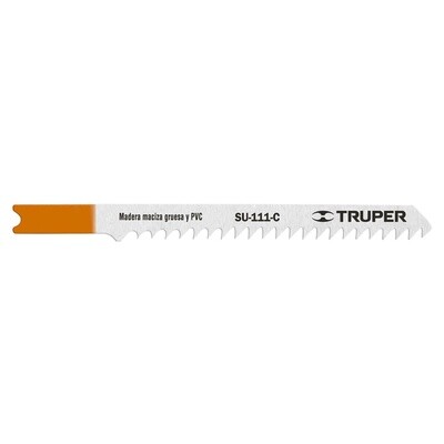 Blister con 5 seguetas 8 DPP zanco T corte recto madera COD 18127
