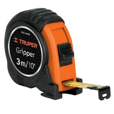 Flexometro contra impactos 3 m cinta 13 mm grad. metrica COD 15387