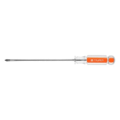 Desarmador de cruz 3/16x 6mango de acetato, Truper 14065