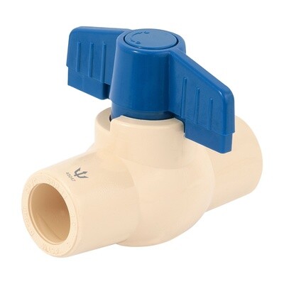 LLAVE VALVULA DE ESFERA DE CPVC 1/2" TRUPER 45047
