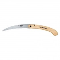 Serrucho plegable 10 hoja curva 6 DPP, mango madera, Truper COD 18178