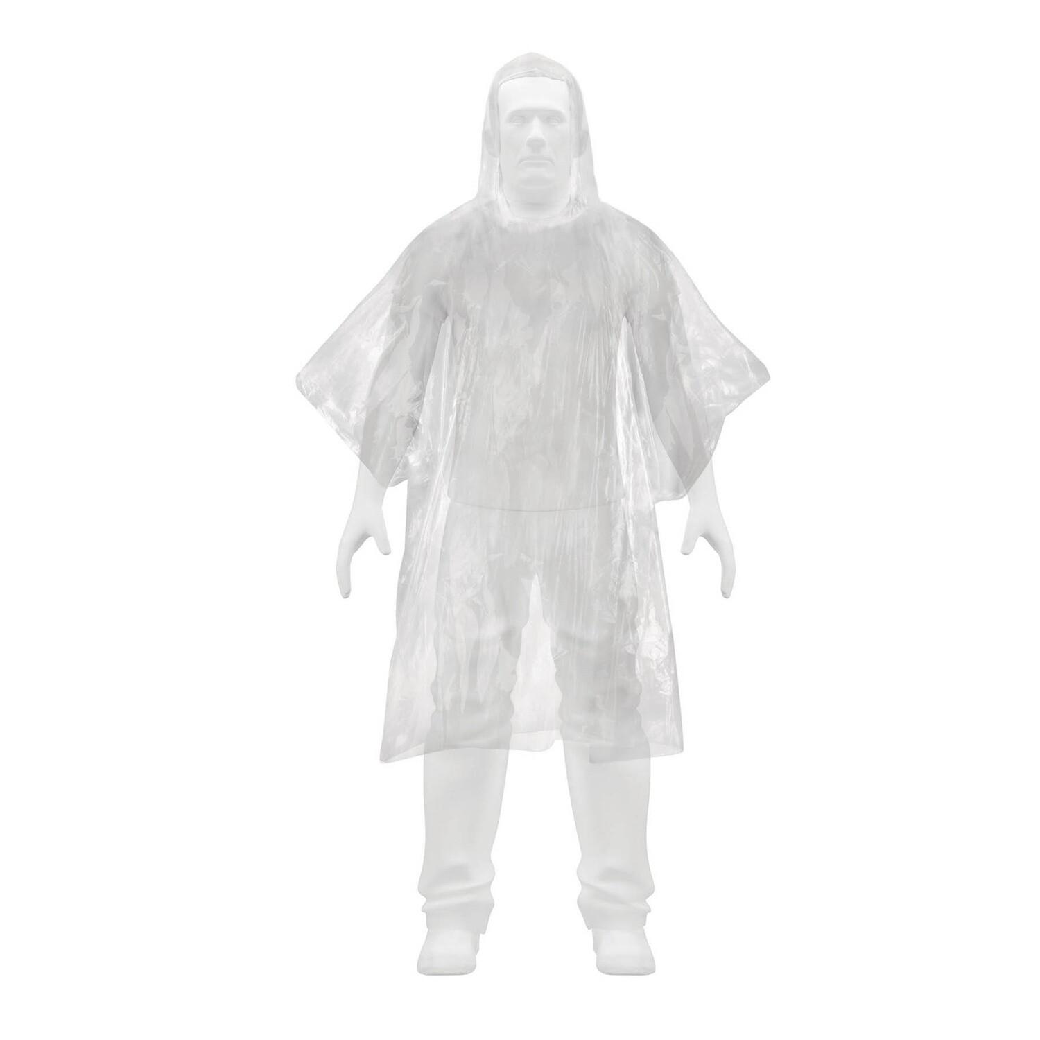 Poncho o capamanga desechable de polietileno, Pretul  27089