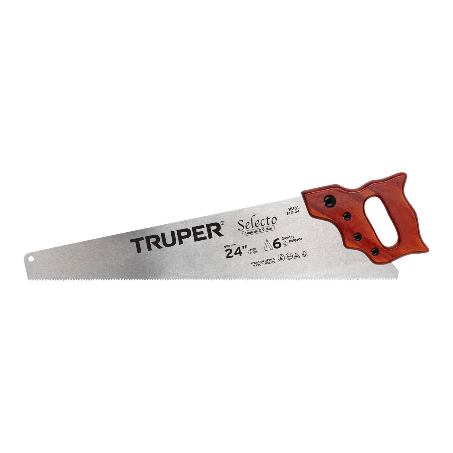 Serrucho 24 Selecto, 6 DPP, Truper COD 16181
