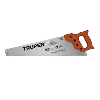 Serrucho 22 Selecto, 7 DPP, Truper COD 18160