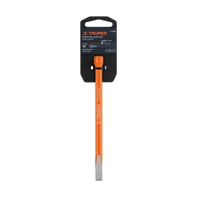 CINCEL DE CORTE FRIO, 1/4 X 5" COD 12100 TRUPER C-1/4X5