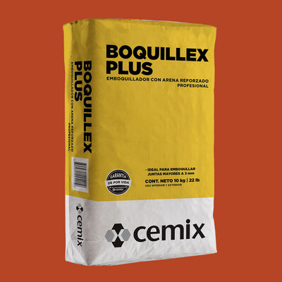 BOQUILLEX PLUS C/ARENA ROJO (10KG) CEMIX