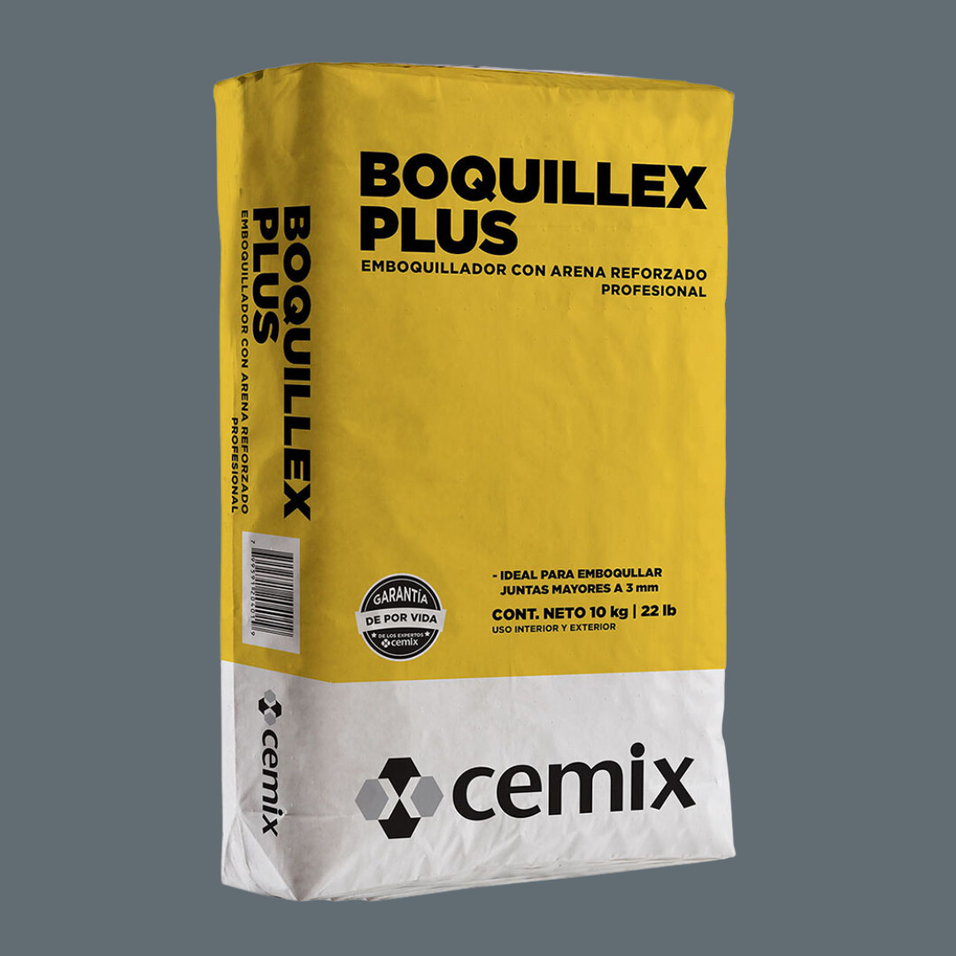 BOQUILLEX PLUS C/ARENA AZUL 10 KG CEMIX