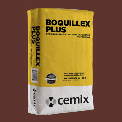 BOQUILLEX PLUS C/ARENA CHOCOLATE (10 KG)  CEMIX