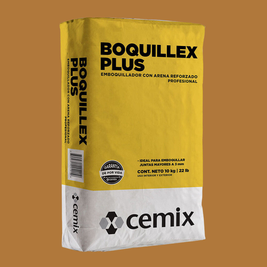 BOQUILLEX PLUS C/ARENA CAFE CLARO (10 KG) CEMIX