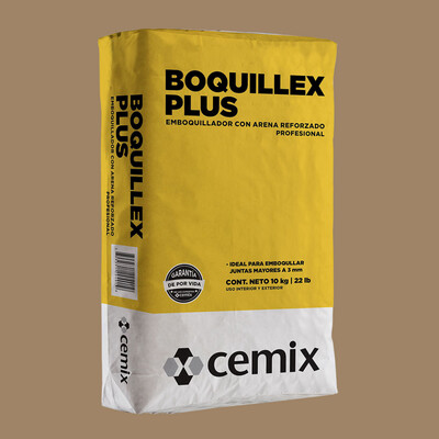 BOQUILLEX PLUS C/ARENA ADOBE (10 KG) CEMIX