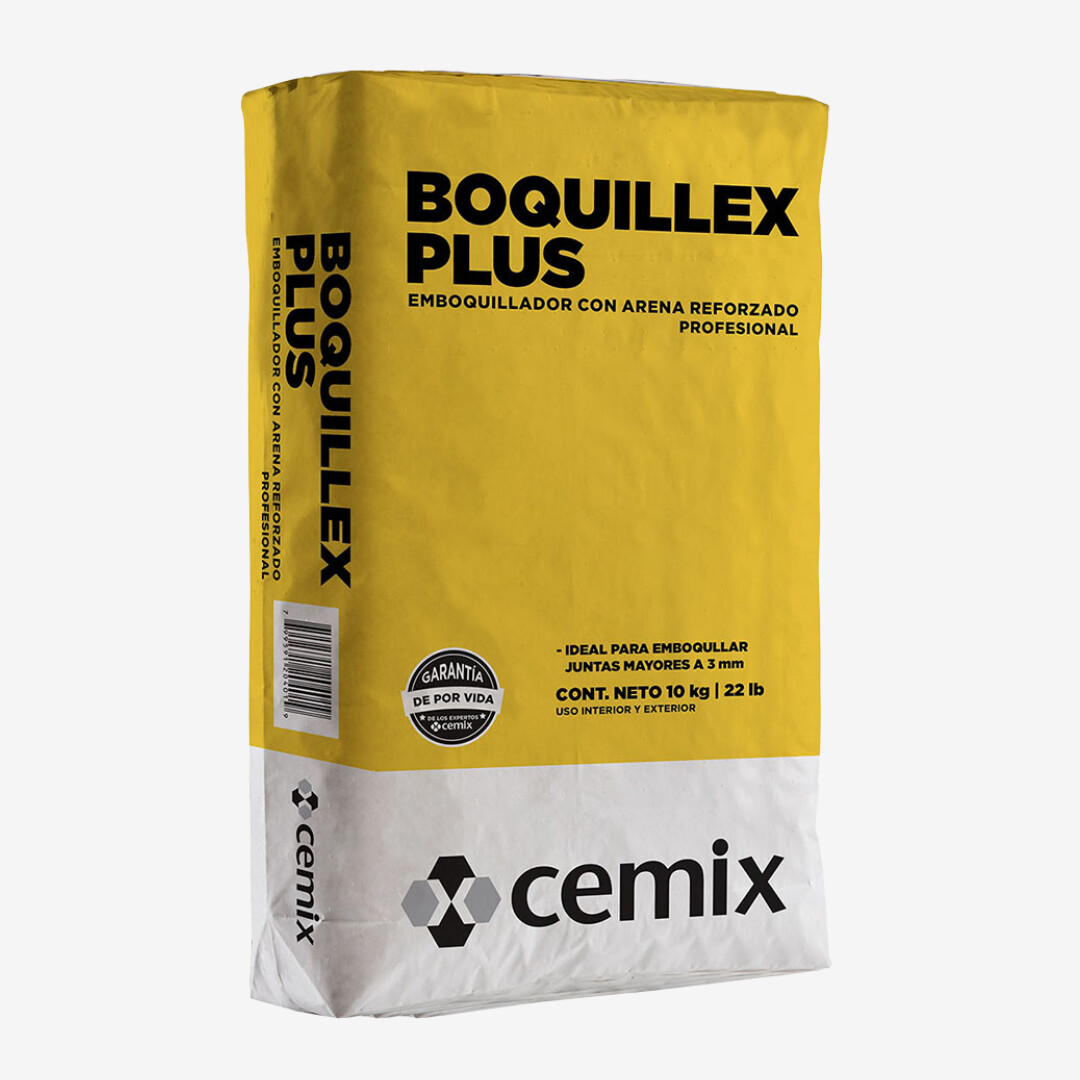 BOQUILLEX PLUS C/ARENA BLANCO (10 KG) CEMIX