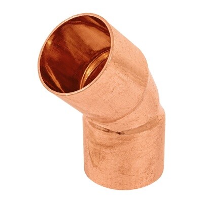 CODO DE COBRE  45° DE  1"  TCCO TRUPER 47636