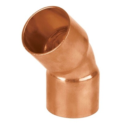 CODO DE COBRE 45° DE 3/4"  TCCO TRUPER 47635