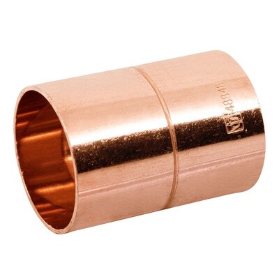 COPLE DE COBRE SIN RANURA DE  1-1/4" TCCO TRUPER 48848