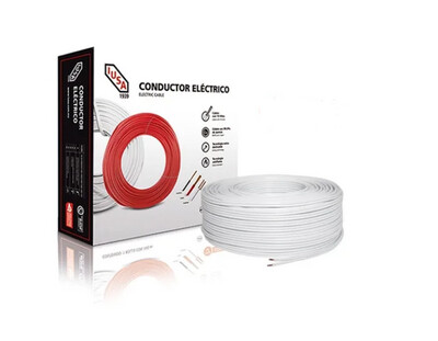 Cable THW 14" Blanco X Caja Iusa EC2157B