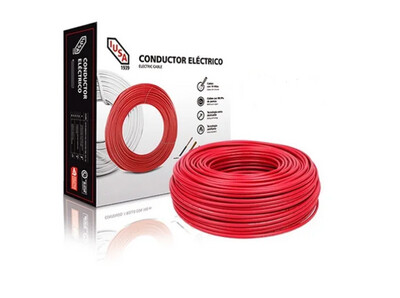 Cable THW 14" Rojo X Caja Iusa EC2157R