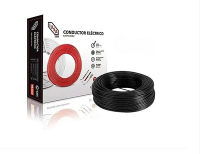 Cable THW 10" Negro X Caja Iusa EC2159N