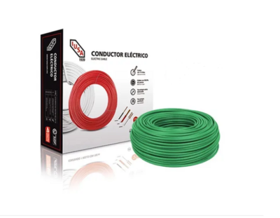 Cable THW 12" Verde X Caja Iusa EC2158V