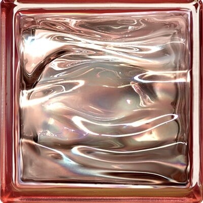 Vitroblock PERLA Rojo 19X19X08 VBCLPLAGPR