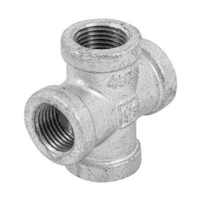 CRUZ DE ACERO GALVANIZADO 1/2" TRUPER  48743