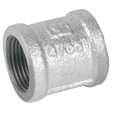 COPLE REFORZADO GALVANIZADO 3/4", TRUPER  COD 47551