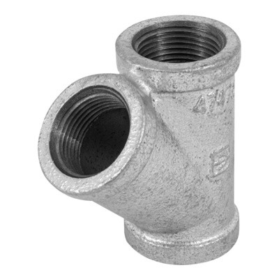 YEE SENCILLA GALVANIZADO 1" TRUPER COD 47475