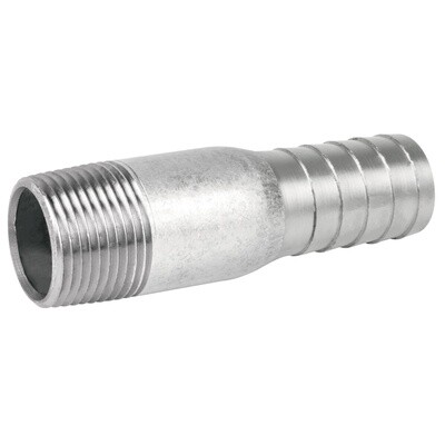 NIPLE GALVANIZADO 1/2" TIPO BOTELLA, FOSET COD 48175