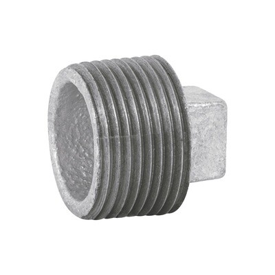 TAPON MACHO GALVANIZADO 1" TRUPER COD 47496