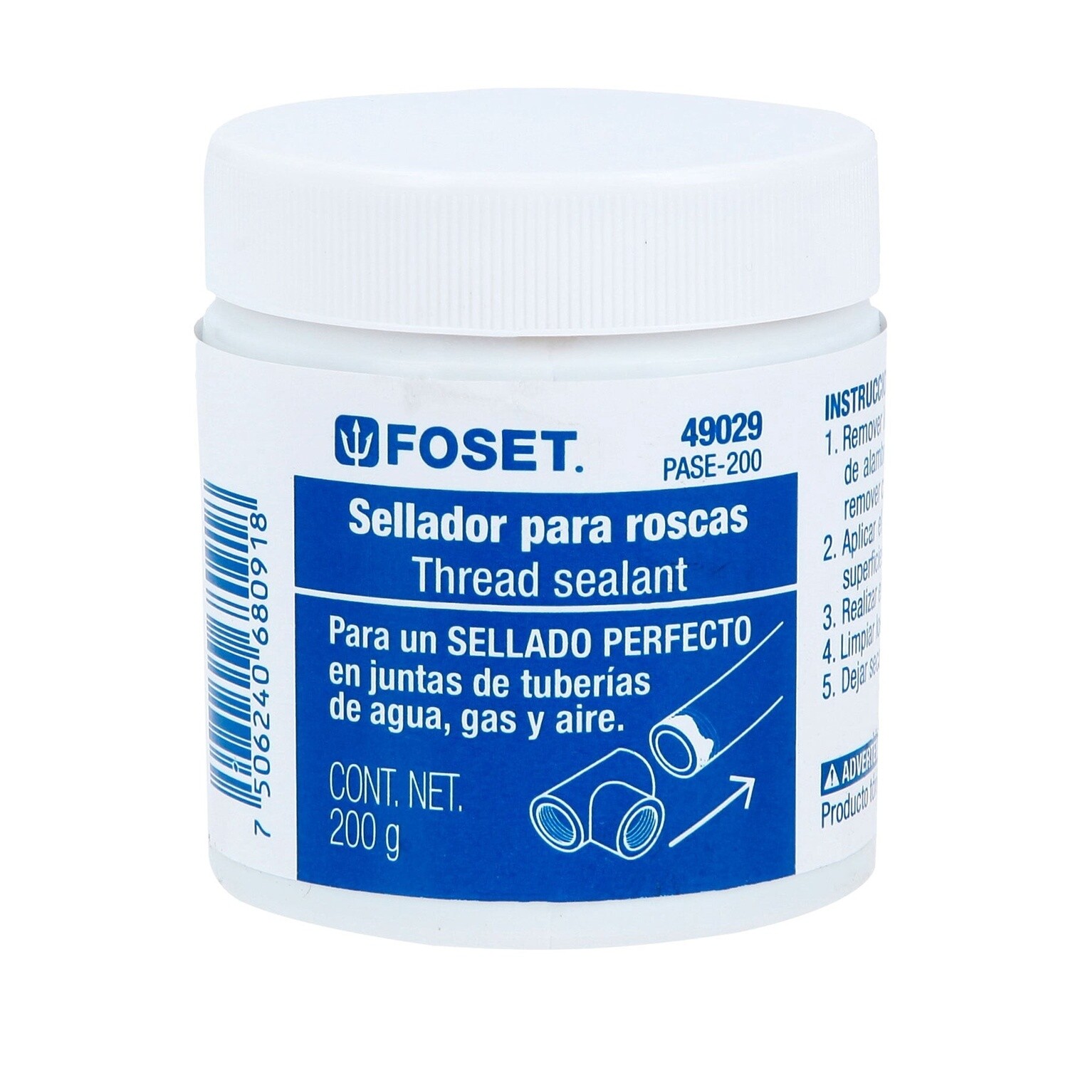 PASTA SELLA ROSACA 200 G TRUPER 49029