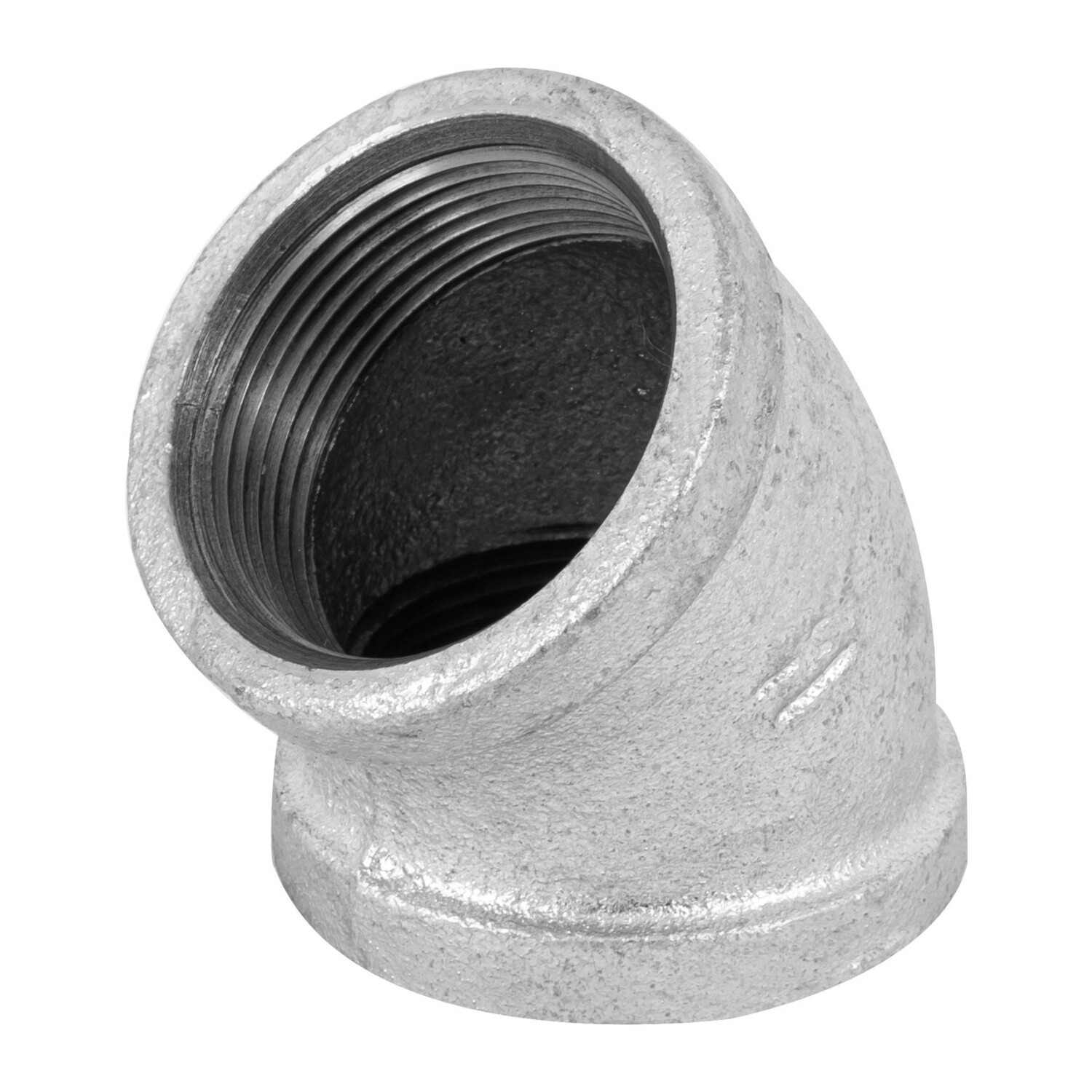 CODO 45° GALVANIZADO 1/2" TRUPER COD 48753