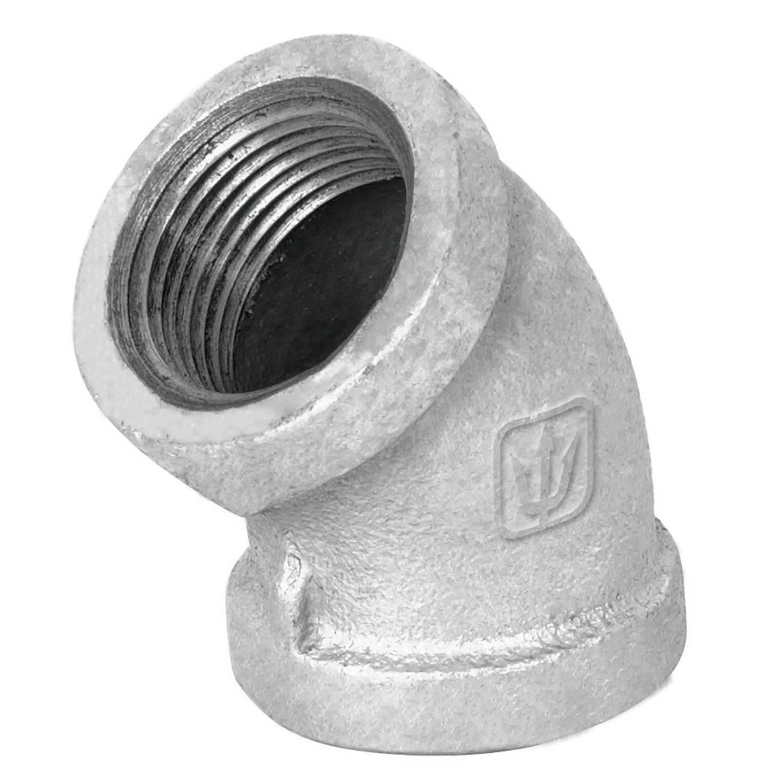 CODO 45° GALVANIZADO 3/4" TRUPER COD 47540