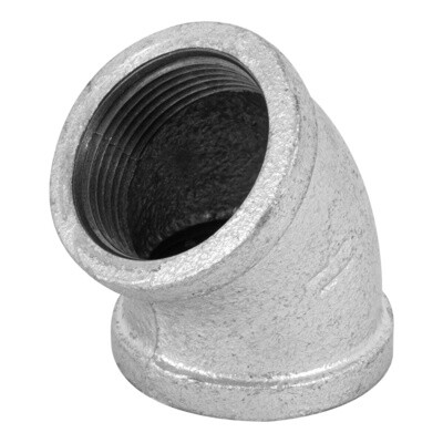 CODO 45° GALVANIZADO 1 1/4" TRUPER COD 48752