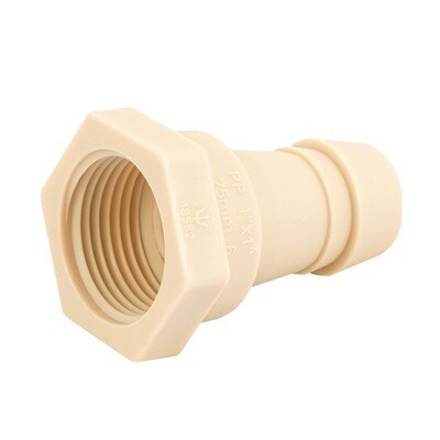 Adaptador hembra fijo insercion 1 - 1"  Truper COD 48582