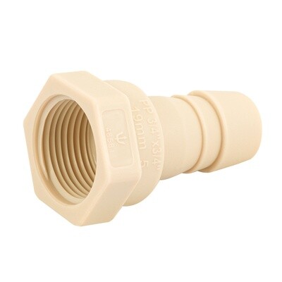Adaptador hembra fijo insercion 3/4 - 3/4" Truper COD 48581