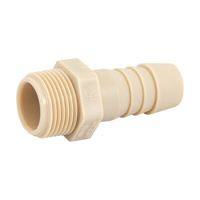 Adaptador macho 3/4 x 3/4, Foset COD 48575