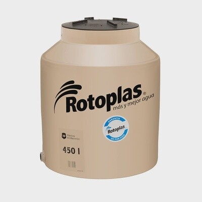 TINACO ROTOPLAS 450 LTS TRICAPA S/FILTRO