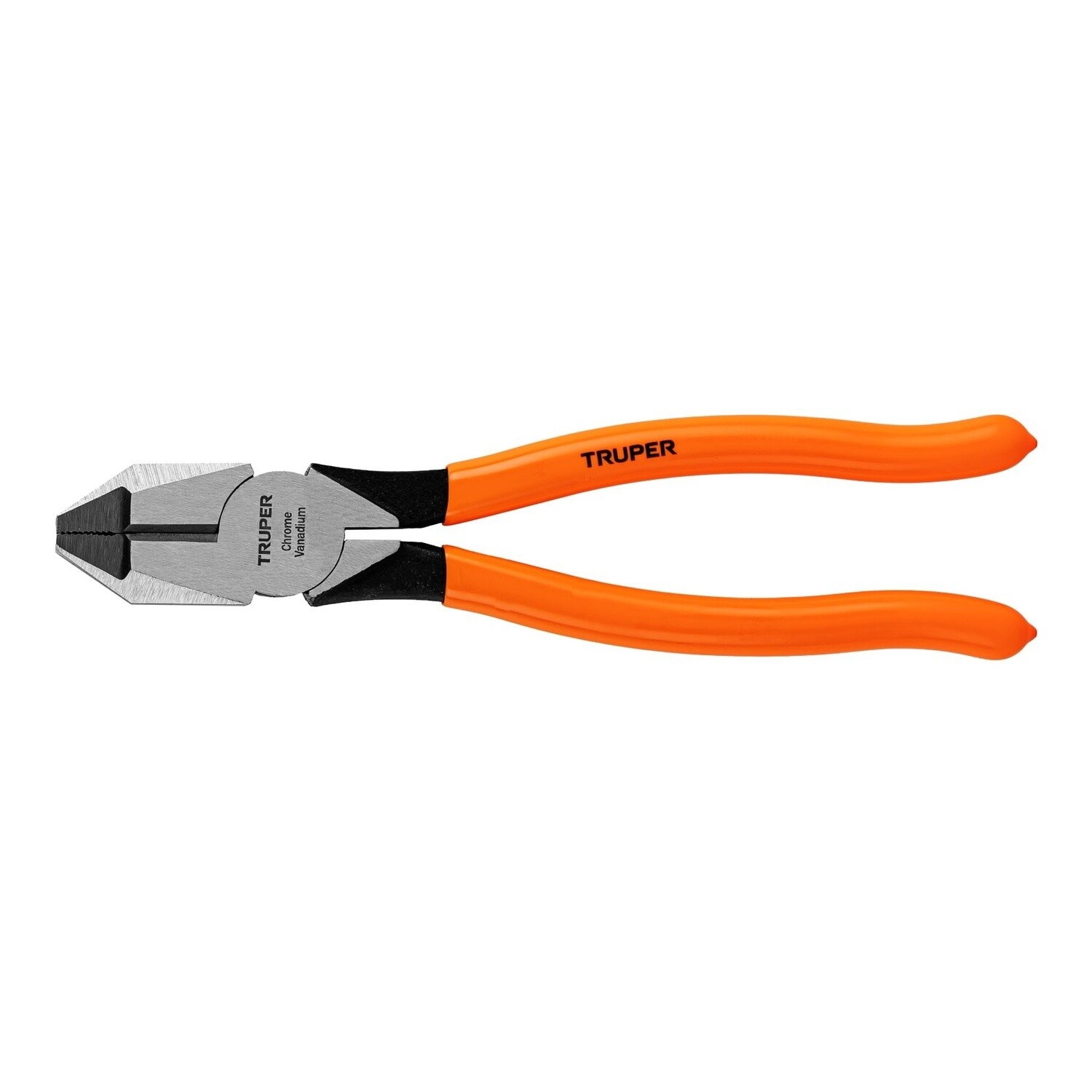 Pinza para electricista 8 uso rudo, mango PVC, Truper COD 17304