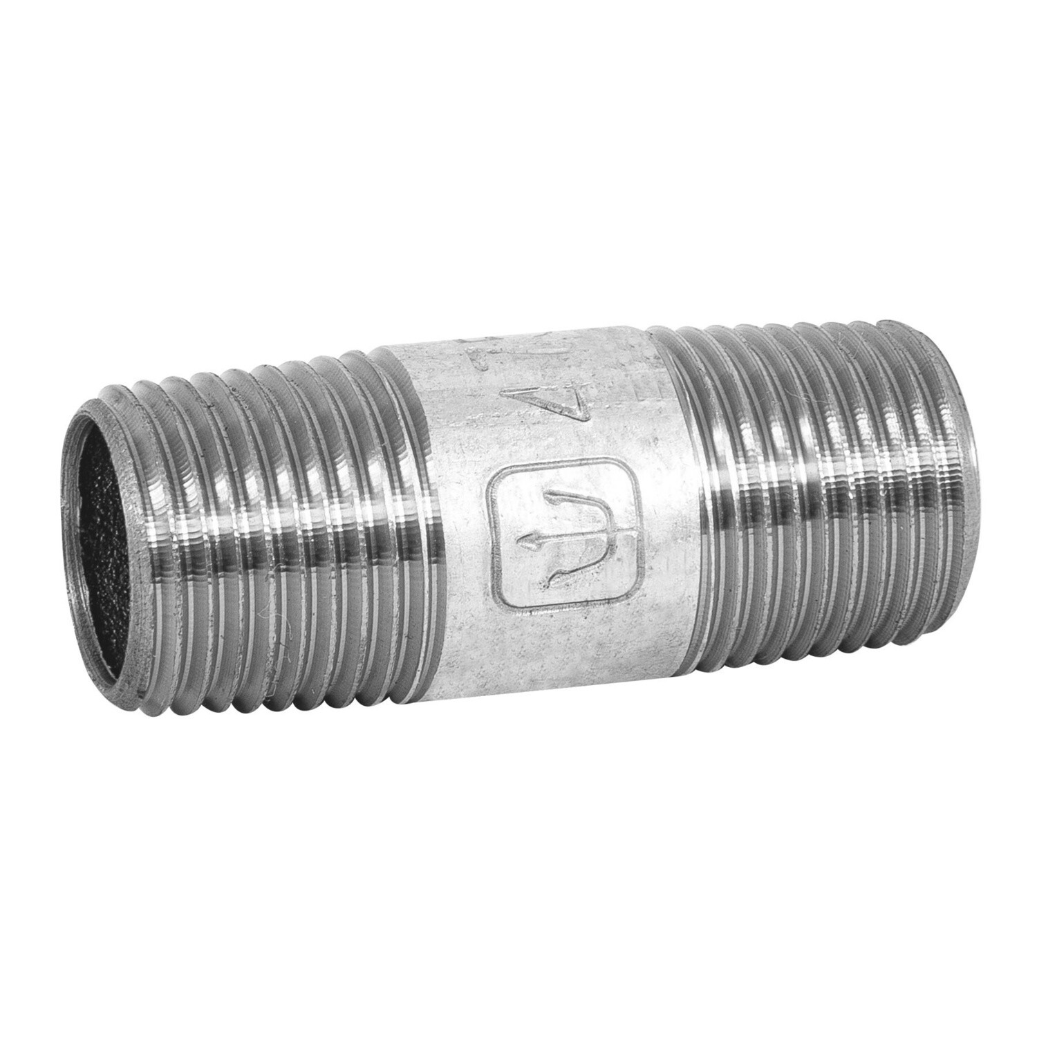 NIPLE GALVANIZADO 1/2" x 5 CM, FOSET COD 47516