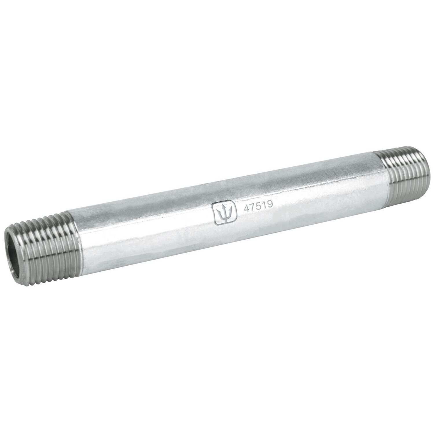 NIPLE GALVANIZADO 1/2" X 15 CM, FOSET COD 47519