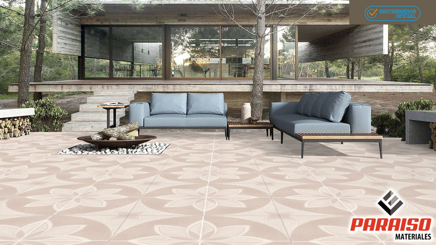 PISO VENEZUELA GRIS 33X33 1.76M² PORCELANITEZ