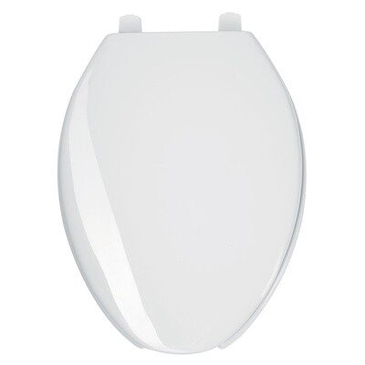 Asiento alargado con tapa para WC, abierto, blanco, Foset COD 49905